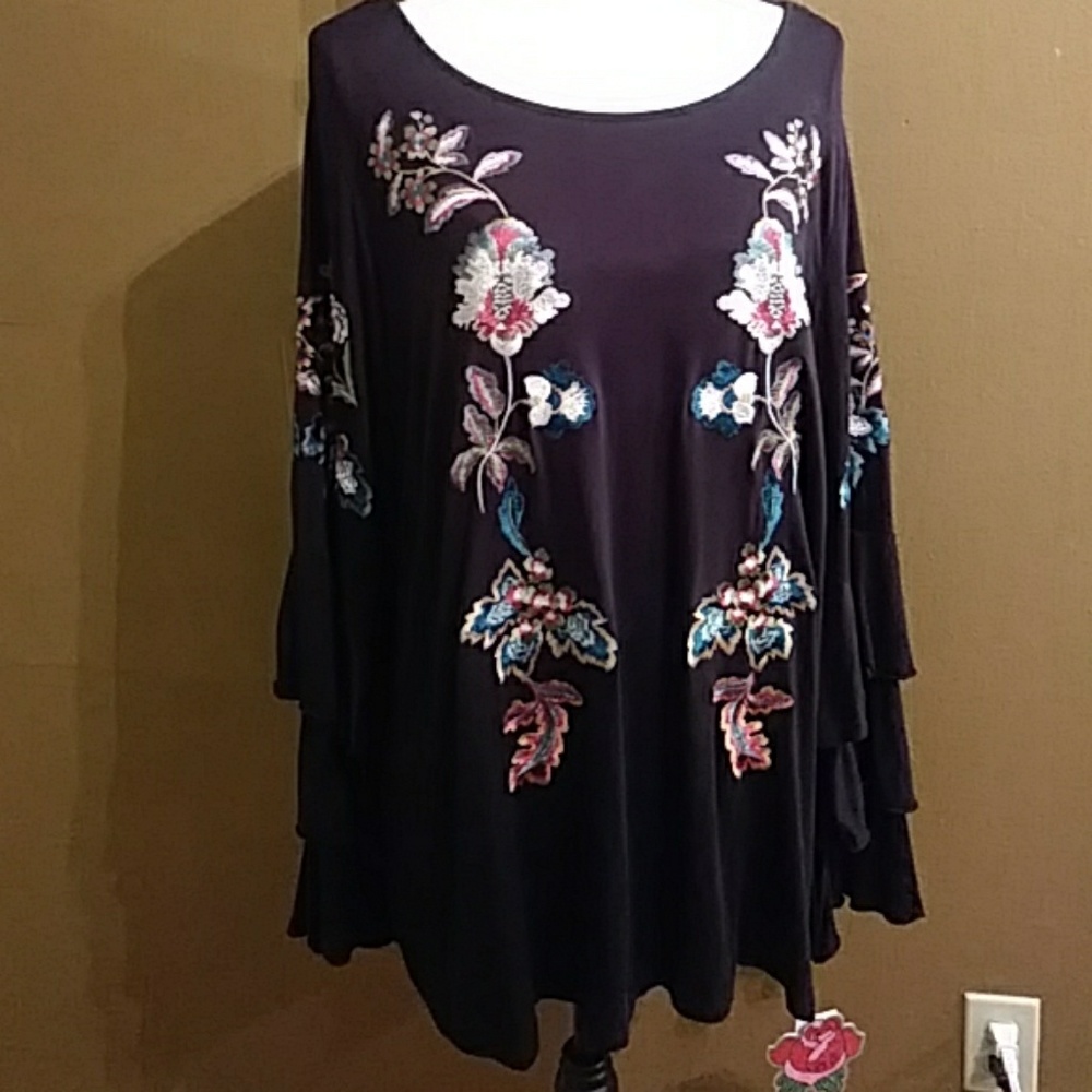 NWT inc international concepts top sz 2X